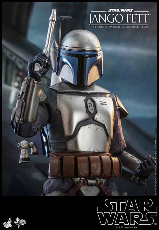 Star Wars: Attack of the Clones MMS589 Jango Fett 1/6th Scale Collectible Figure Gallery Image 16