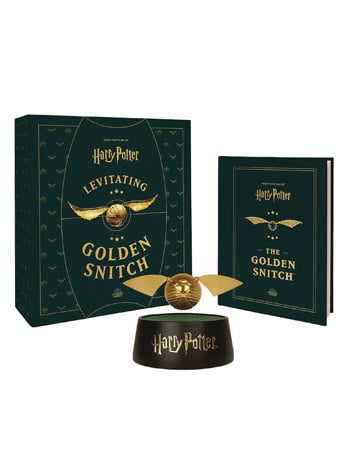 Harry Potter Levitating Golden Snitch & Book Set Gallery Image 2