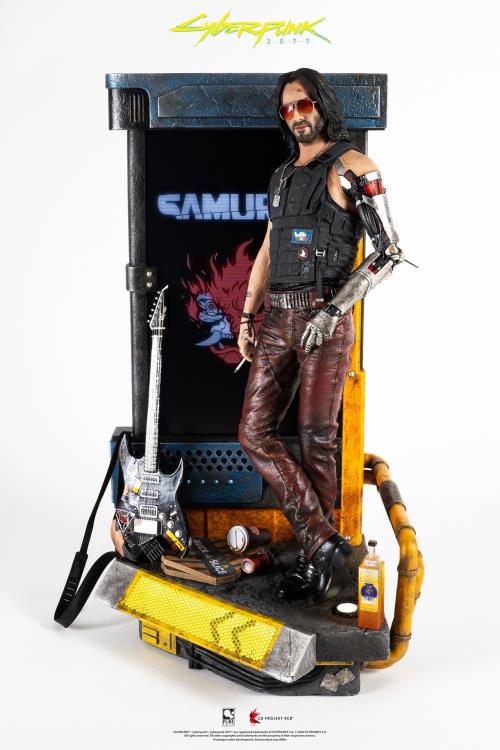 Cyberpunk 2077 Johnny Silverhand 1/4 Scale Exclusive Statue Gallery Image 9