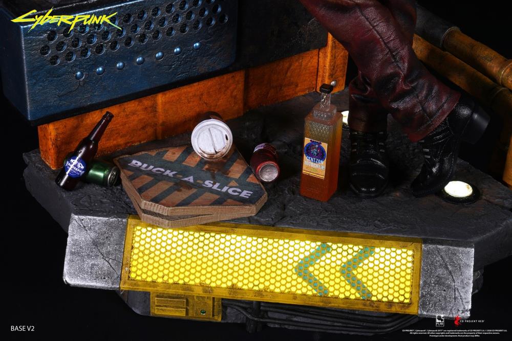 Cyberpunk 2077 Johnny Silverhand 1/4 Scale Exclusive Statue Gallery Image 24
