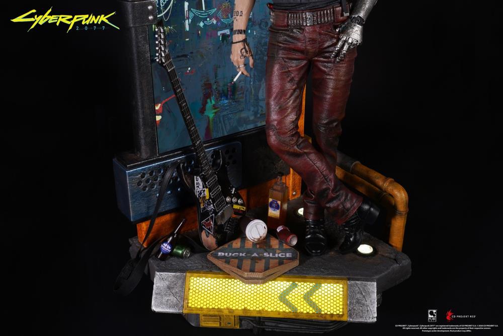 Cyberpunk 2077 Johnny Silverhand 1/4 Scale Exclusive Statue Gallery Image 23