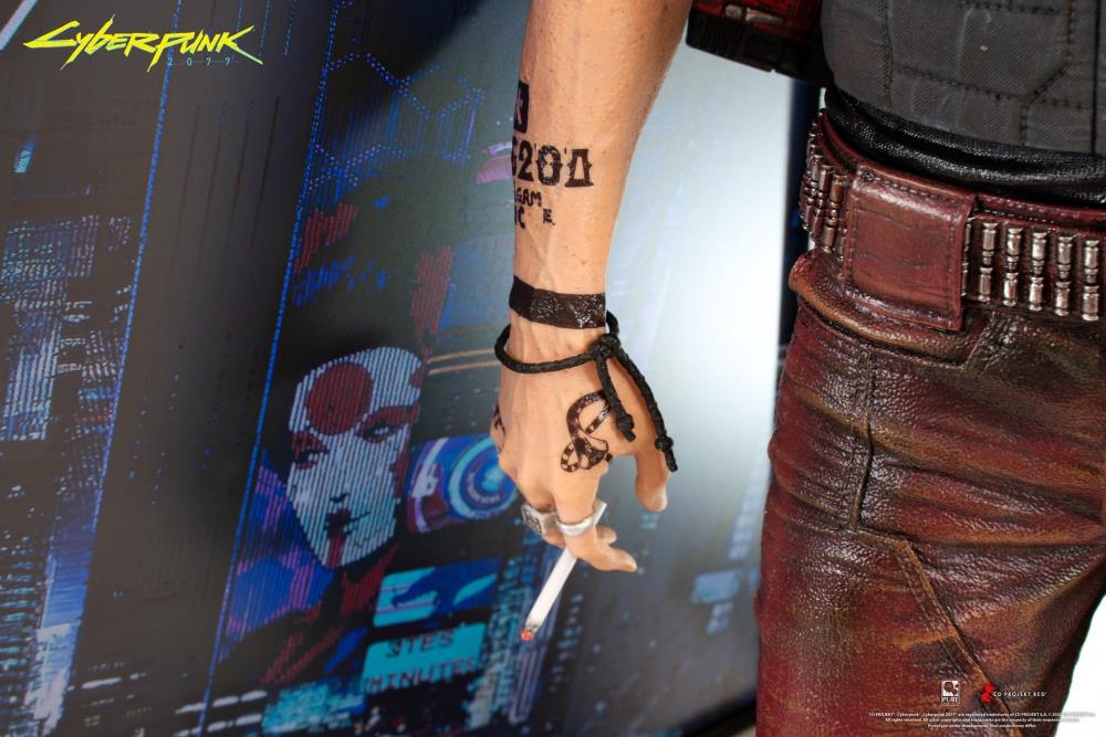 Cyberpunk 2077 Johnny Silverhand 1/4 Scale Exclusive Statue Gallery Image 17