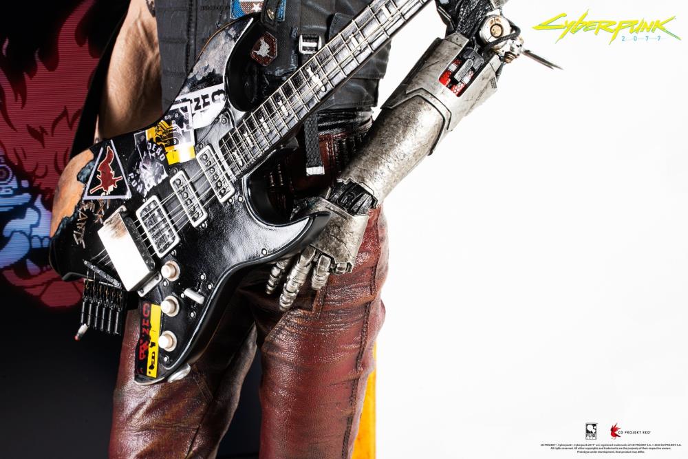 Cyberpunk 2077 Johnny Silverhand 1/4 Scale Exclusive Statue Gallery Image 18