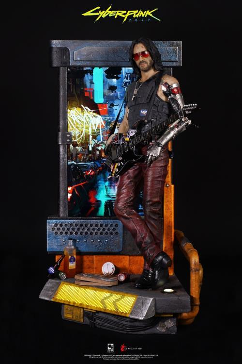 Cyberpunk 2077 Johnny Silverhand 1/4 Scale Exclusive Statue Gallery Image 6
