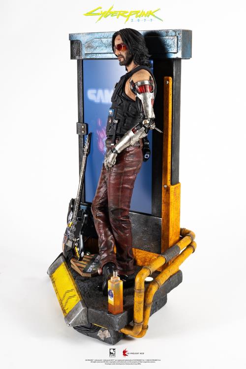 Cyberpunk 2077 Johnny Silverhand 1/4 Scale Exclusive Statue Gallery Image 10