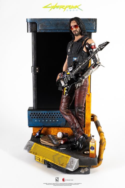 Cyberpunk 2077 Johnny Silverhand 1/4 Scale Exclusive Statue Gallery Image 7