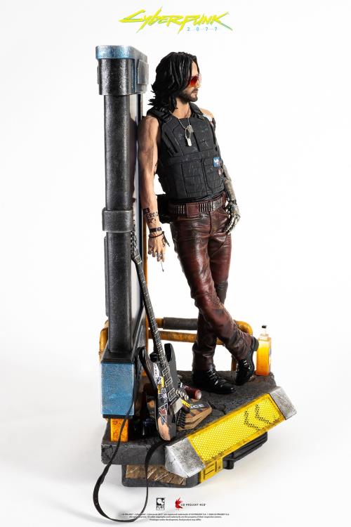 Cyberpunk 2077 Johnny Silverhand 1/4 Scale Exclusive Statue Gallery Image 13