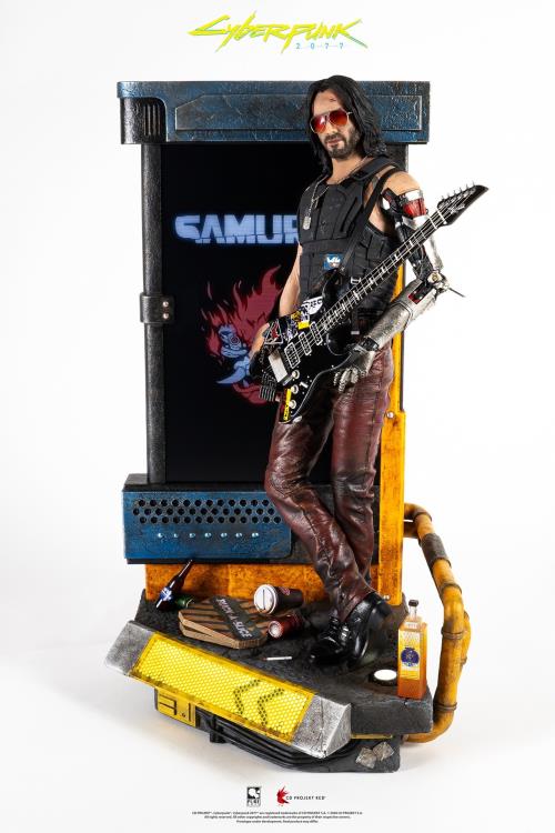 Cyberpunk 2077 Johnny Silverhand 1/4 Scale Exclusive Statue Gallery Image 8