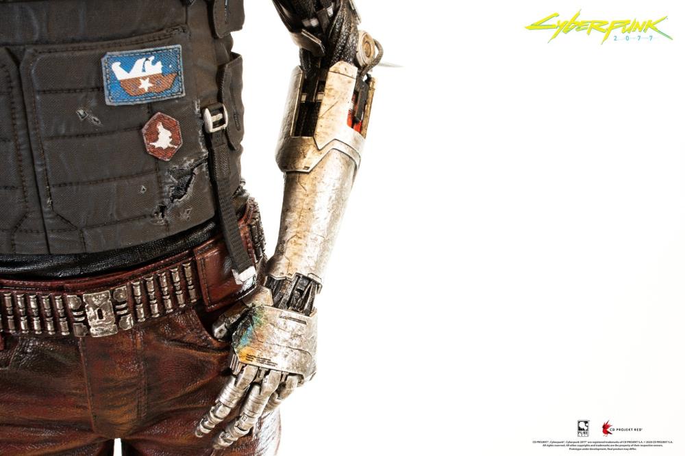 Cyberpunk 2077 Johnny Silverhand 1/4 Scale Exclusive Statue Gallery Image 15