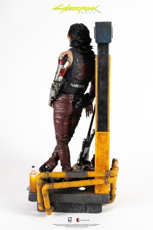 Cyberpunk 2077 Johnny Silverhand 1/4 Scale Exclusive Statue Gallery Image 11