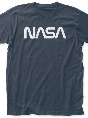 NASA Retro Logo T-Shirt Gallery Image 2