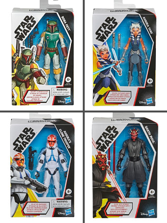 Star Wars Galaxy of Adventures Wave 6 Set of 4 Figures Gallery Image 2