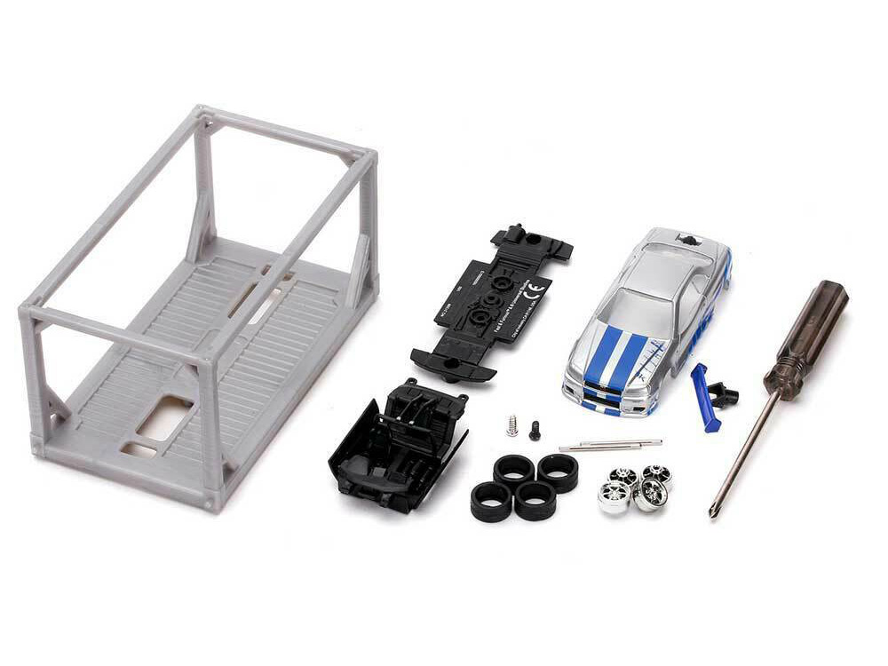 Fast & Furious Build N' Collect Brian's Nissan Skyline GT-R (R34) 1/55 Scale Die-Cast Kit Gallery Image 5