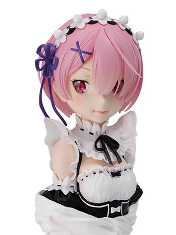 Re:Zero Starting Life in Another World Ichibansho Ram (Rejoice That There are Lady on Each Arm!) ArtScale Bust Gallery Image 2