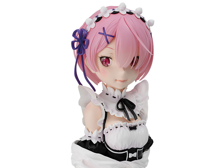 Re:Zero Starting Life in Another World Ichibansho Ram (Rejoice That There are Lady on Each Arm!) ArtScale Bust Gallery Image 1