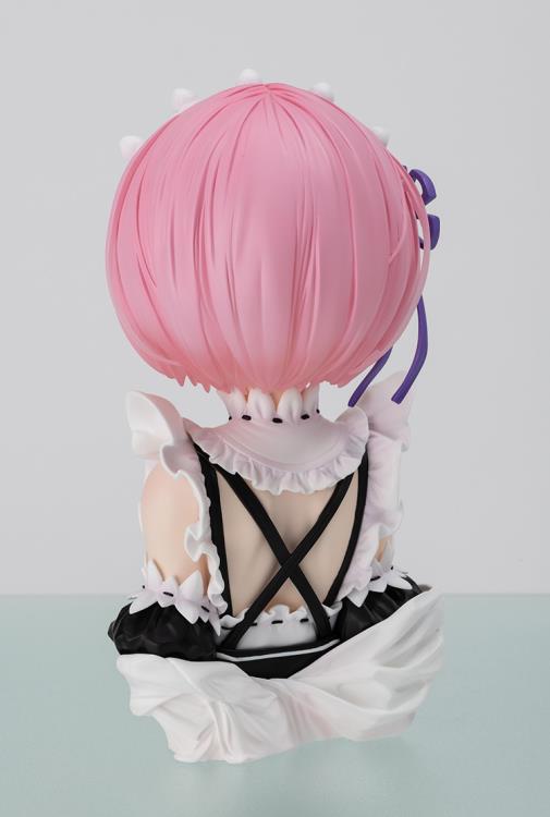 Re:Zero Starting Life in Another World Ichibansho Ram (Rejoice That There are Lady on Each Arm!) ArtScale Bust Gallery Image 4