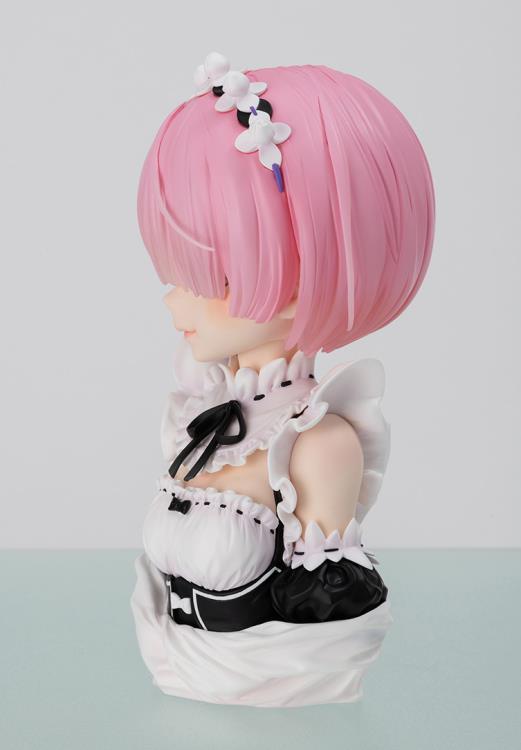 Re:Zero Starting Life in Another World Ichibansho Ram (Rejoice That There are Lady on Each Arm!) ArtScale Bust Gallery Image 3