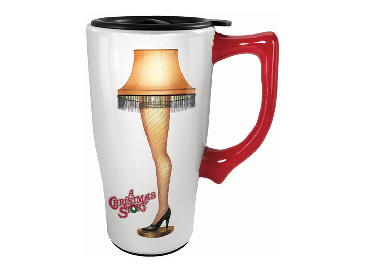 A Christmas Story Leg Lamp Travel Mug Gallery Image 1