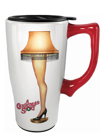 A Christmas Story Leg Lamp Travel Mug Gallery Image 2