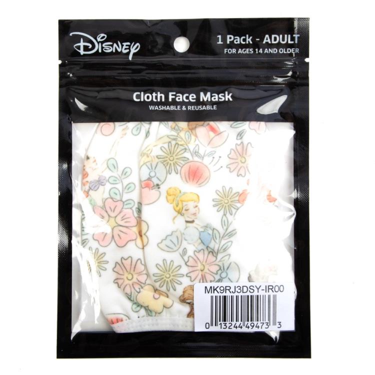 Disney Princess All Over Print Adjustable Face Cover Gallery Image 3