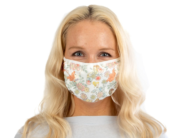 Disney Princess All Over Print Adjustable Face Cover Gallery Image 1