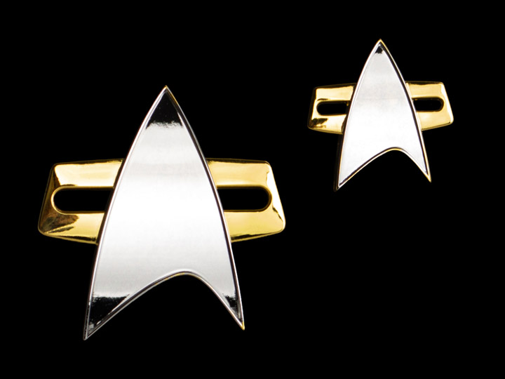 Star Trek: Voyager Badge and Lapel Pin Set Gallery Image 1