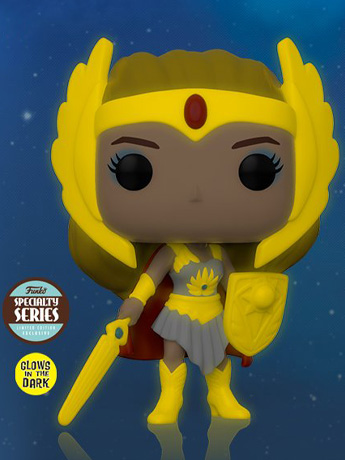 Pop! TV: Masters of the Universe Specialty Series - She-Ra (Glow-in-the-Dark) Gallery Image 5