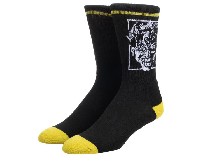 DC Comics Joker Athletic Crew Socks Gallery Image 1