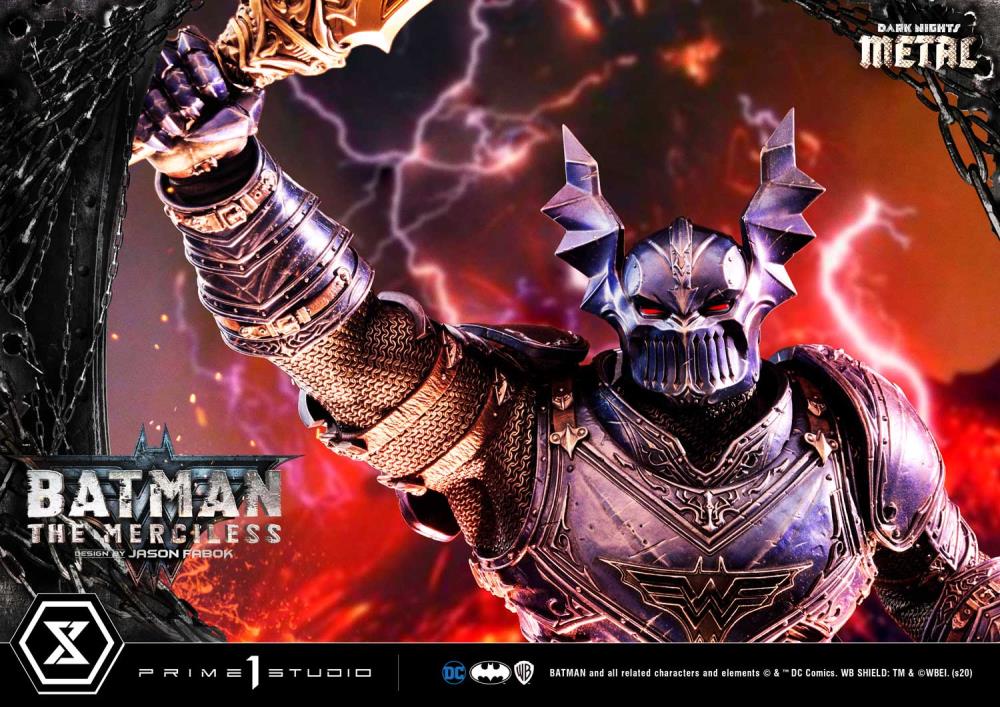 Dark Nights: Metal Museum Masterline The Merciless 1/3 Scale Statue Gallery Image 4