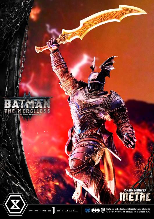 Dark Nights: Metal Museum Masterline The Merciless 1/3 Scale Statue Gallery Image 12