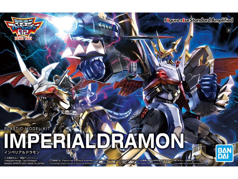 Digimon Adventure Figure-rise Standard Amplified Imperialdramon Model Kit Gallery Image 10