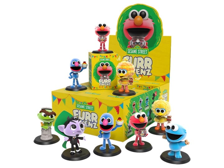 Sesame Street Furr Fwenz Box of 12 Figures Gallery Image 1