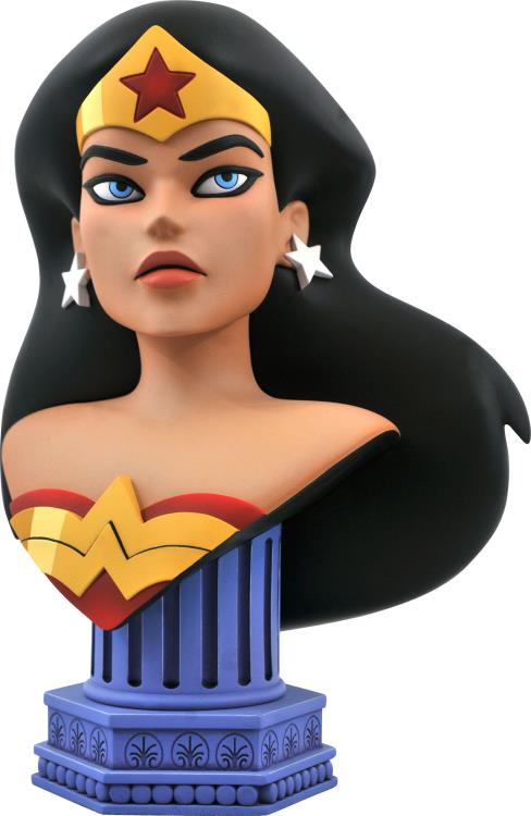 Justice League Animated Legends in 3D Wonder Woman 1/2 Scale Limited Edition Bust Gallery Image 3