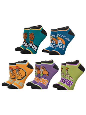 Scooby-Doo Ankle Socks Five-Pack Gallery Image 2