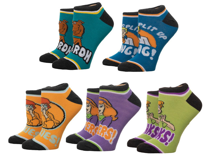 Scooby-Doo Ankle Socks Five-Pack Gallery Image 1