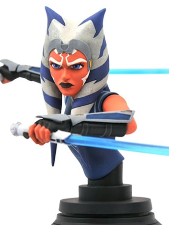 Star Wars: The Clone Wars Ahsoka Tano 1/7 Scale Limited Edition Bust Gallery Image 2