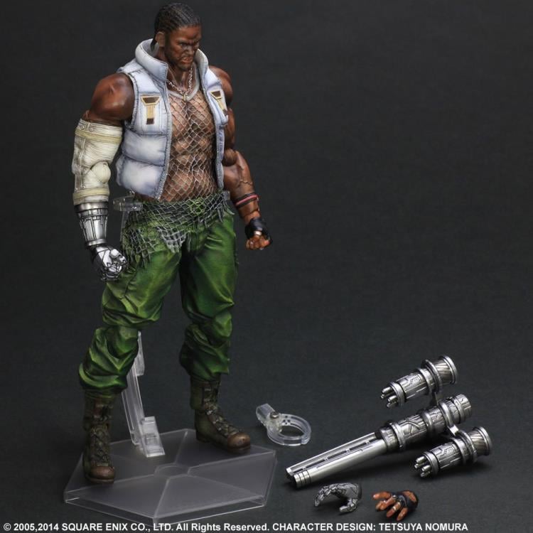 Final Fantasy Advent Children Series 2 Play Arts Kai Barret Wallace Gallery Image 8