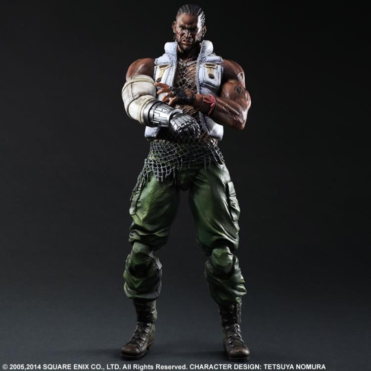 Final Fantasy Advent Children Series 2 Play Arts Kai Barret Wallace Gallery Image 3