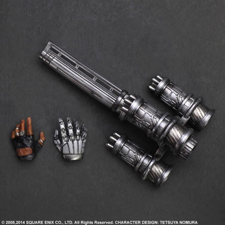 Final Fantasy Advent Children Series 2 Play Arts Kai Barret Wallace Gallery Image 7