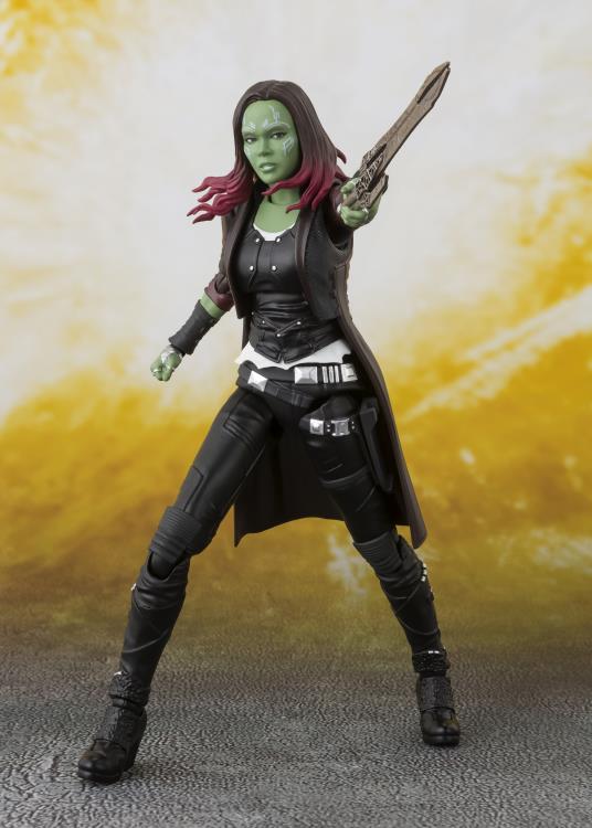 Avengers: Infinity War S.H.Figuarts Gamora Action Figure Gallery Image 6