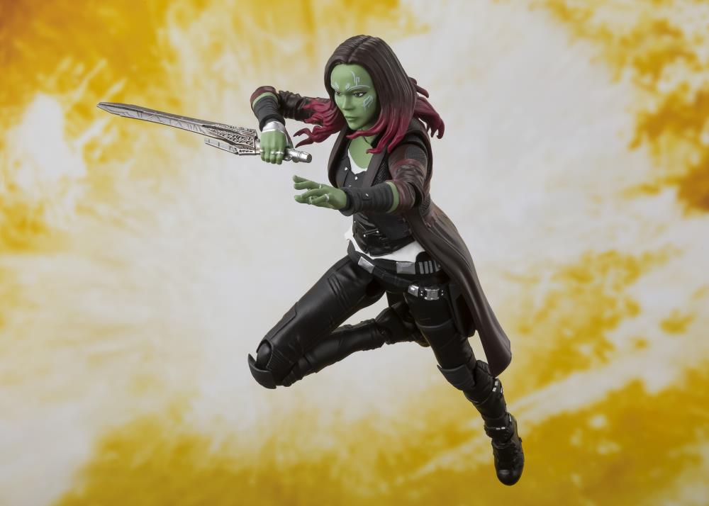 Avengers: Infinity War S.H.Figuarts Gamora Action Figure Gallery Image 8