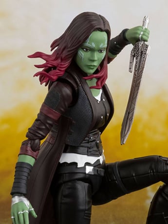 Avengers: Infinity War S.H.Figuarts Gamora Action Figure Gallery Image 2