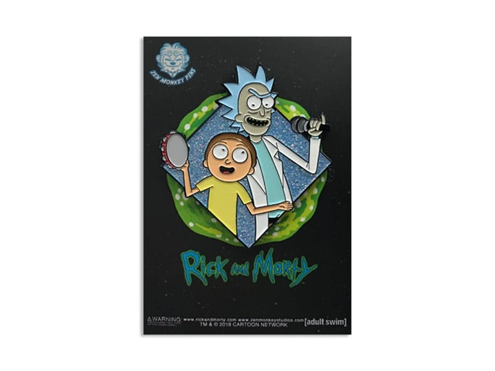 Rick and Morty Famous Moments You Gotta Get Schwifty Enamel Pin Gallery Image 1