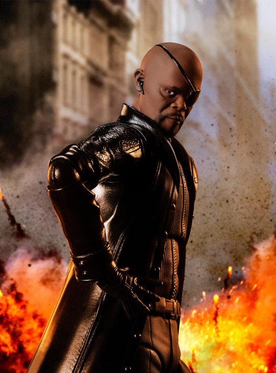 The Avengers S.H.Figuarts Nick Fury Action Figure Gallery Image 10