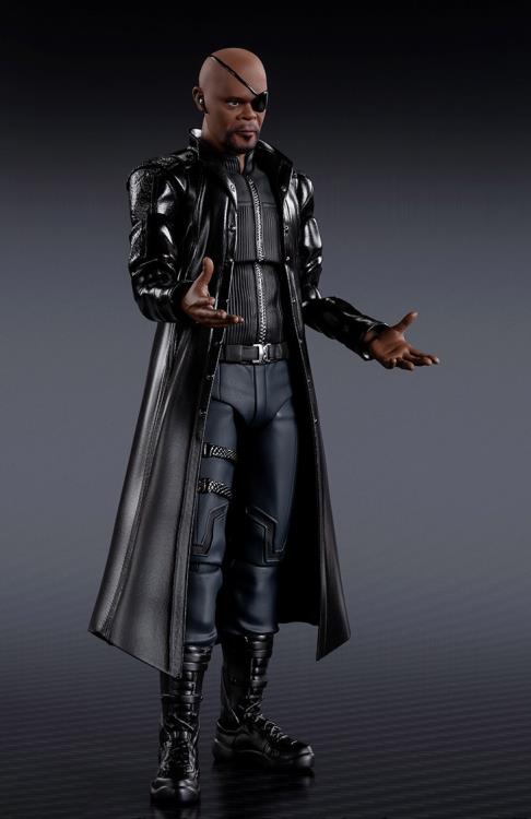 The Avengers S.H.Figuarts Nick Fury Action Figure Gallery Image 5