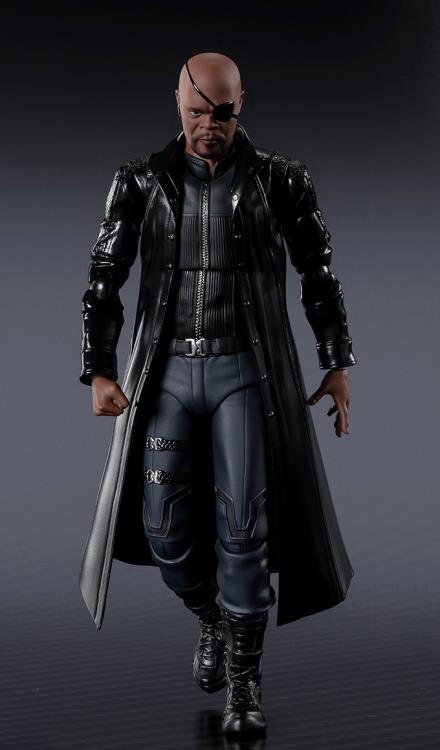 The Avengers S.H.Figuarts Nick Fury Action Figure Gallery Image 4