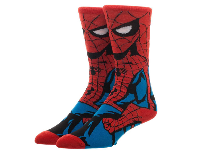 Marvel Spider-Man Crew Socks Gallery Image 1
