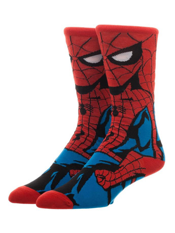 Marvel Spider-Man Crew Socks Gallery Image 2