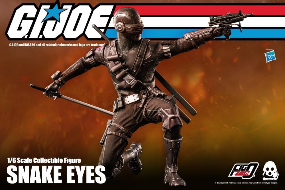 G.I. Joe FigZero Snake Eyes 1/6 Scale Collectible Figure Gallery Image 11