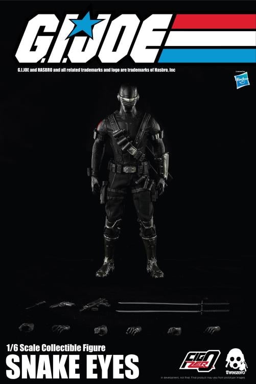 G.I. Joe FigZero Snake Eyes 1/6 Scale Collectible Figure Gallery Image 13